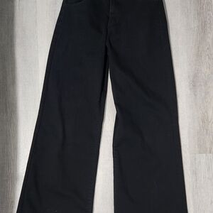 Women's Black Flare & Wide Leg Jeans